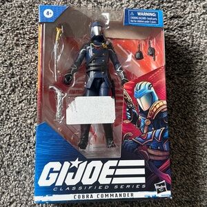 G.I. Joe Classified Cobra Commander 6 Inch Action‎ Figure new